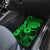 Hawaii King Kamehameha Car Mats Polynesian Pattern Green Version LT01 - Polynesian Pride