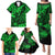 Hawaii King Kamehameha Family Matching Puletasi Dress and Hawaiian Shirt Polynesian Pattern Green Version LT01 - Polynesian Pride