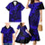 Hawaii King Kamehameha Family Matching Mermaid Dress and Hawaiian Shirt Polynesian Pattern Navy Blue Version LT01 - Polynesian Pride