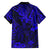 Hawaii King Kamehameha Family Matching Puletasi Dress and Hawaiian Shirt Polynesian Pattern Navy Blue Version LT01 - Polynesian Pride