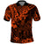 Hawaii King Kamehameha Polo Shirt Polynesian Pattern Orange Version LT01 Orange - Polynesian Pride