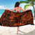 Hawaii King Kamehameha Sarong Polynesian Pattern Orange Version LT01 - Polynesian Pride