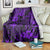 Hawaii King Kamehameha Blanket Polynesian Pattern Purple Version LT01 - Polynesian Pride