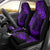 Hawaii King Kamehameha Car Seat Cover Polynesian Pattern Purple Version LT01 - Polynesian Pride