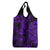 Hawaii King Kamehameha Grocery Bag Polynesian Pattern Purple Version