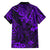 Hawaii King Kamehameha Hawaiian Shirt Polynesian Pattern Purple Version LT01 - Polynesian Pride