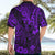 Hawaii King Kamehameha Hawaiian Shirt Polynesian Pattern Purple Version LT01 - Polynesian Pride