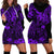 Hawaii King Kamehameha Hoodie Dress Polynesian Pattern Purple Version LT01 - Polynesian Pride