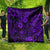 Hawaii King Kamehameha Quilt Polynesian Pattern Purple Version LT01 - Polynesian Pride