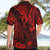 Hawaii King Kamehameha Hawaiian Shirt Polynesian Pattern Red Version LT01 - Polynesian Pride