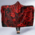 Hawaii King Kamehameha Hooded Blanket Polynesian Pattern Red Version LT01 - Polynesian Pride