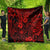 Hawaii King Kamehameha Quilt Polynesian Pattern Red Version LT01 - Polynesian Pride