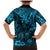 Hawaii King Kamehameha Family Matching Mermaid Dress and Hawaiian Shirt Polynesian Pattern Sky Blue Version LT01 - Polynesian Pride