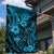 Hawaii King Kamehameha Garden Flag Polynesian Pattern Sky Blue Version LT01 - Polynesian Pride