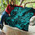 Hawaii King Kamehameha Quilt Polynesian Pattern Turquoise Version LT01 - Polynesian Pride