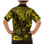 Hawaii King Kamehameha Family Matching Mermaid Dress and Hawaiian Shirt Polynesian Pattern Yellow Version LT01 - Polynesian Pride