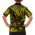 Hawaii King Kamehameha Family Matching Tank Maxi Dress and Hawaiian Shirt Polynesian Pattern Yellow Version LT01 - Polynesian Pride