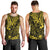 Hawaii King Kamehameha Men Tank Top Polynesian Pattern Yellow Version LT01 - Polynesian Pride