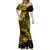 Hawaii King Kamehameha Mermaid Dress Polynesian Pattern Yellow Version LT01 - Polynesian Pride