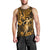 Hawaii Hula Girl Men Tank Top Polynesian Pattern Gold Version LT01 - Polynesian Pride