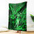 Hawaii Hula Girl Blanket Polynesian Pattern Green Version LT01 Green - Polynesian Pride