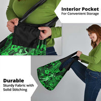 Hawaii Hula Girl Grocery Bag Polynesian Pattern Green Version LT01 - Polynesian Pride