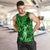 Hawaii Hula Girl Men Tank Top Polynesian Pattern Green Version LT01 - Polynesian Pride