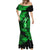 Hawaii Hula Girl Mermaid Dress Polynesian Pattern Green Version LT01 - Polynesian Pride