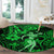 Hawaii Hula Girl Round Carpet Polynesian Pattern Green Version LT01 - Polynesian Pride