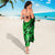 Hawaii Hula Girl Sarong Polynesian Pattern Green Version LT01 - Polynesian Pride