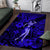 Hawaii Hula Girl Area Rug Polynesian Pattern Navy Blue Version LT01 Blue - Polynesian Pride