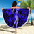 Hawaii Hula Girl Beach Blanket Polynesian Pattern Navy Blue Version LT01 - Wonder Print Shop