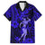 Hawaii Hula Girl Hawaiian Shirt Polynesian Pattern Navy Blue Version LT01 Blue - Polynesian Pride