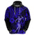 Hawaii Hula Girl Hoodie Polynesian Pattern Navy Blue Version LT01 - Polynesian Pride