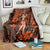 Hawaii Hula Girl Blanket Polynesian Pattern Orange Version LT01 - Polynesian Pride