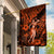 Hawaii Hula Girl Garden Flag Polynesian Pattern Orange Version LT01 House Flag Orange - Polynesian Pride