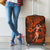 Hawaii Hula Girl Luggage Cover Polynesian Pattern Orange Version LT01 - Polynesian Pride