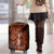 Hawaii Hula Girl Luggage Cover Polynesian Pattern Orange Version LT01 - Polynesian Pride