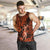 Hawaii Hula Girl Men Tank Top Polynesian Pattern Orange Version LT01 - Polynesian Pride