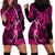 Hawaii Hula Girl Hoodie Dress Polynesian Pattern Pink Version LT01 - Polynesian Pride