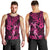 Hawaii Hula Girl Men Tank Top Polynesian Pattern Pink Version LT01 - Polynesian Pride