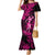 Hawaii Hula Girl Mermaid Dress Polynesian Pattern Pink Version LT01 Women Pink - Polynesian Pride