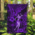 Hawaii Hula Girl Garden Flag Hibiscus Hawaii Tribal Tattoo Purple Version LT01 Garden Flag Purple - Polynesian Pride