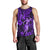 Hawaii Hula Girl Men Tank Top Hibiscus Hawaii Tribal Tattoo Purple Version LT01 - Polynesian Pride