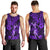 Hawaii Hula Girl Men Tank Top Hibiscus Hawaii Tribal Tattoo Purple Version LT01 - Polynesian Pride