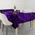 Hawaii Hula Girl Tablecloth Hibiscus Hawaii Tribal Tattoo Purple Version LT01 - Polynesian Pride