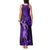 Hawaii Hula Girl Tank Maxi Dress Hibiscus Hawaii Tribal Tattoo Purple Version LT01 - Polynesian Pride