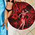 Hawaii Hula Girl Beach Blanket Hibiscus Hawaii Tribal Tattoo Red Version LT01 - Wonder Print Shop