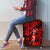 Hawaii Hula Girl Luggage Cover Hibiscus Hawaii Tribal Tattoo Red Version LT01 - Polynesian Pride