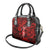 Hawaii Hula Girl Shoulder Handbag Hibiscus Hawaii Tribal Tattoo Red Version LT01 - Polynesian Pride